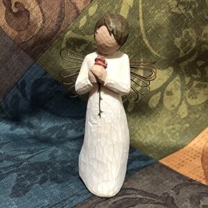 ⭐️EUC⭐️Willow Tree, by Susan Lordi 2002, “Loving Angel” Contemplative Sculpture